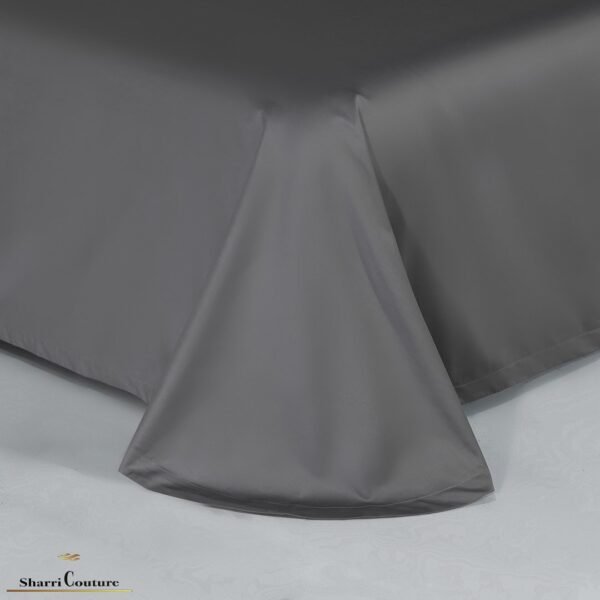 S. C. - 1029 - Metallic Dark Grey Silver Frame Color - Combination of Cotton and Silk - Image 12