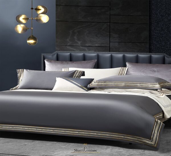 S.C 1001 Dark Grey - 100% Pima Cotton - Image 2