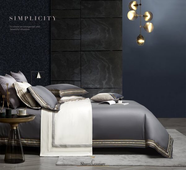 S.C 1001 Dark Grey - 100% Pima Cotton - Image 3