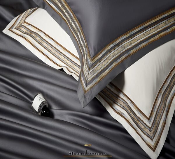 S.C 1001 Dark Grey - 100% Pima Cotton - Image 4