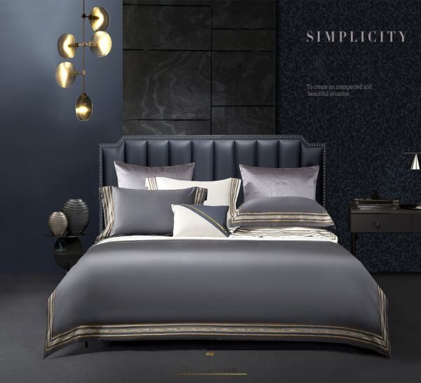 S.C 1001 Dark Grey - 100% Pima Cotton