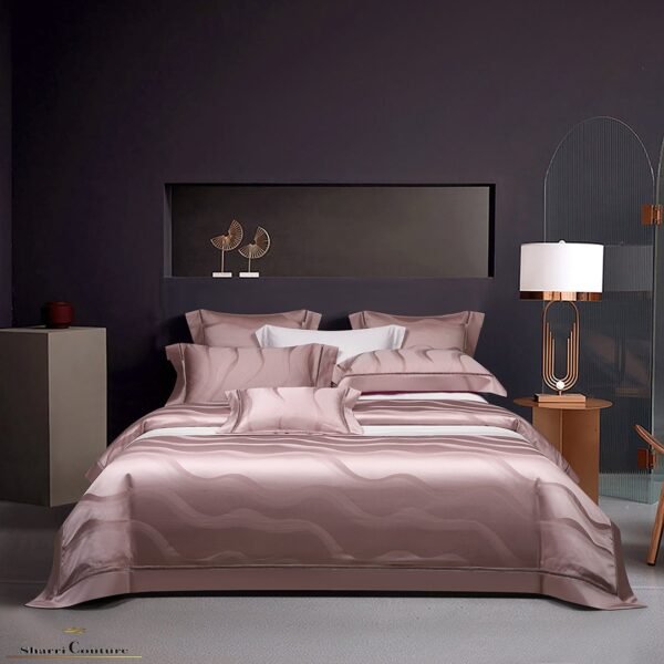 S. C. 1006 - Old Pink Color - Combination of Cotton and Silk