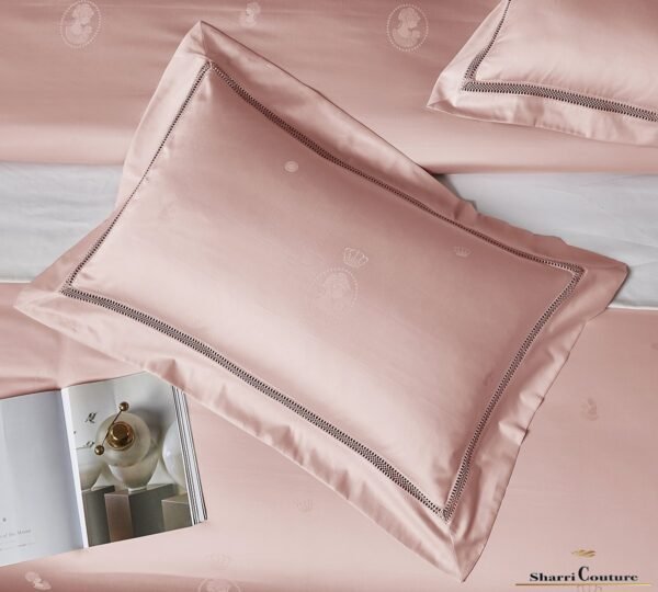 S.C. - 1009 - Light Pink Color - 100% Jacquard Cotton - Image 6