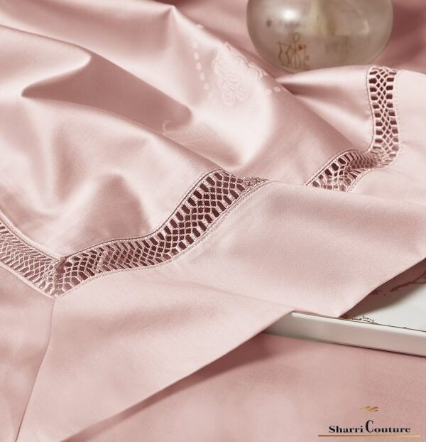 S.C. - 1009 - Light Pink Color - 100% Jacquard Cotton - Image 8