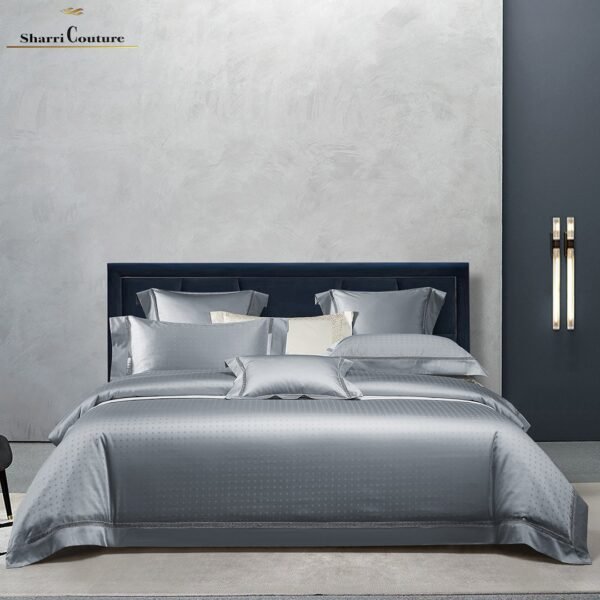 S. C. - 1012 - 100% Jacquard Cotton - Light Blue Color