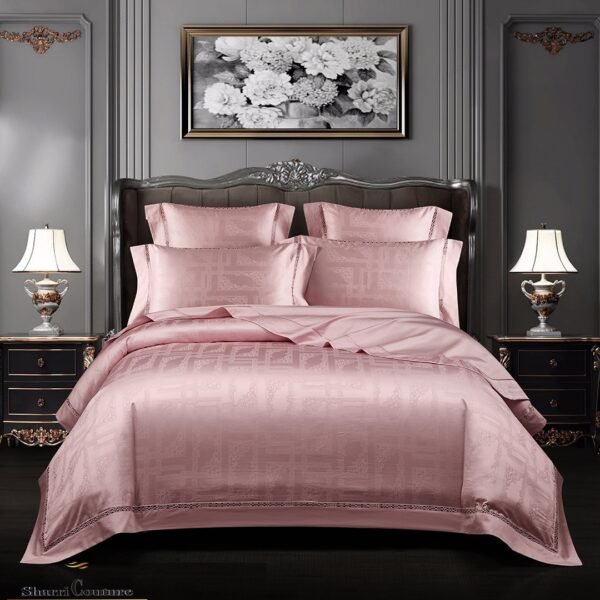 S. C. - 1022 Old Pink Color - Combination of Cotton and Silk