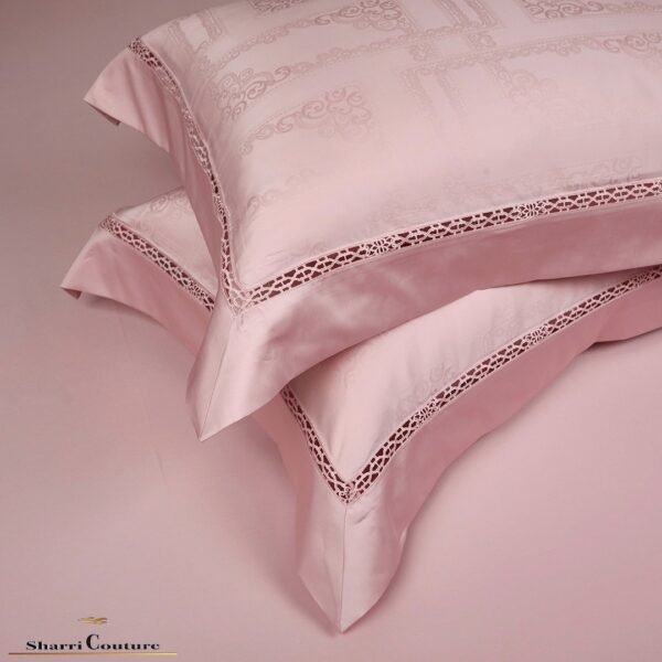 S. C. - 1022 Old Pink Color - Combination of Cotton and Silk - Image 2