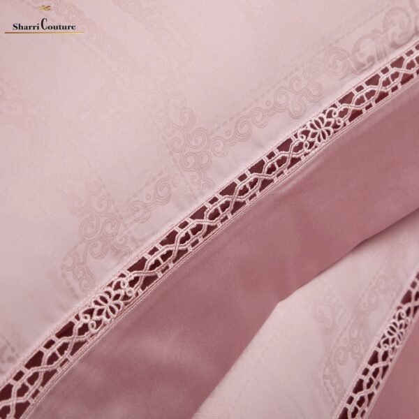 S. C. - 1022 Old Pink Color - Combination of Cotton and Silk - Image 3