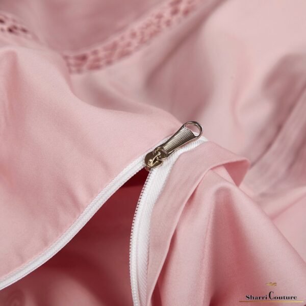 S. C. - 1022 Old Pink Color - Combination of Cotton and Silk - Image 5