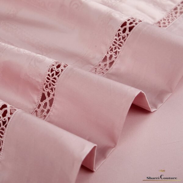 S. C. - 1022 Old Pink Color - Combination of Cotton and Silk - Image 6
