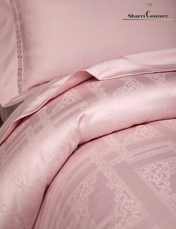 S. C. - 1022 Old Pink Color - Combination of Cotton and Silk - Image 9