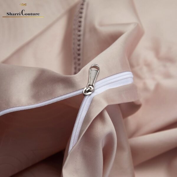 S. C. - 1023 Old Pink Color - Combination of Cotton and Silk - Image 3