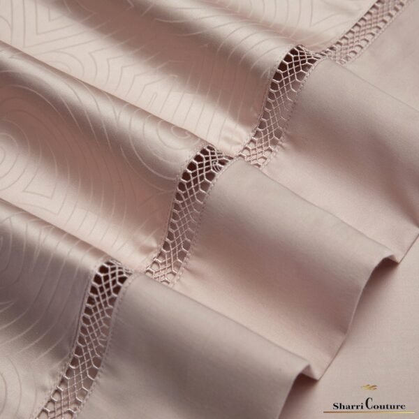 S. C. - 1023 Old Pink Color - Combination of Cotton and Silk - Image 4
