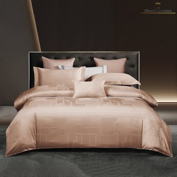 S. C. - 1024 Gold Color - 100% Jacquard Cotton