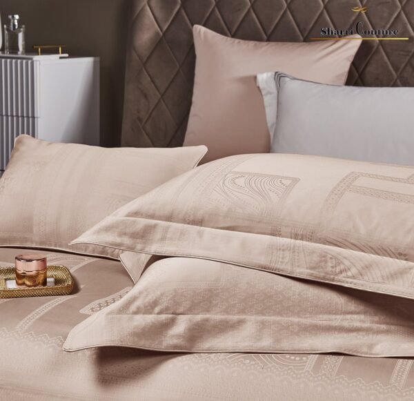 S. C. - 1024 Gold Color - 100% Jacquard Cotton - Image 4