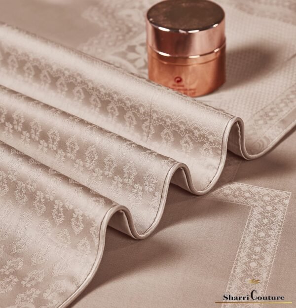 S. C. - 1024 Gold Color - 100% Jacquard Cotton - Image 7