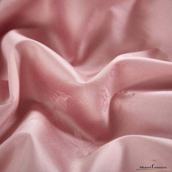 S. C. - 1025 - Pink Bordo Frame Color - Combination of Cotton and Silk - Image 5
