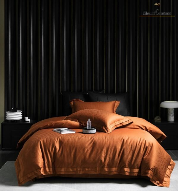 S. C. - 1049  - Metallic Bronze Color - 100% Jacquard Cotton