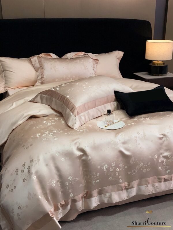 S. C. - 1052 - Light Pink Color - 100% Jacquard Cotton - Image 7