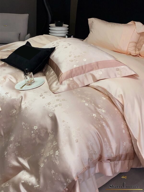 S. C. - 1052 - Light Pink Color - 100% Jacquard Cotton - Image 8