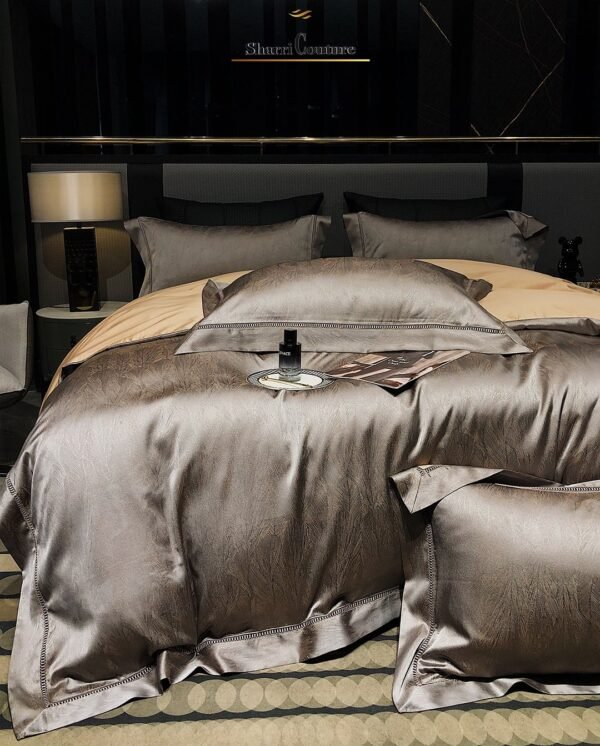 S. C. - 1056 - Bronze Metallic Color - 100% Jacquard Cotton - Image 11