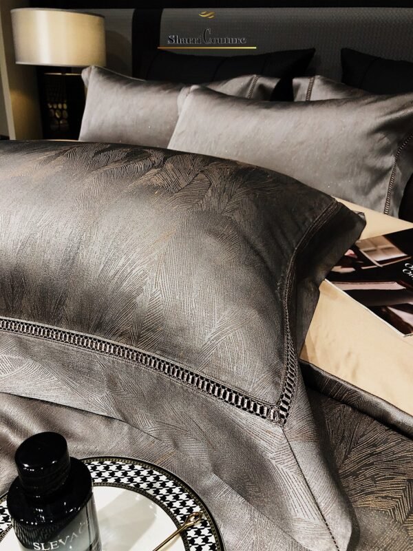S. C. - 1056 - Bronze Metallic Color - 100% Jacquard Cotton - Image 9
