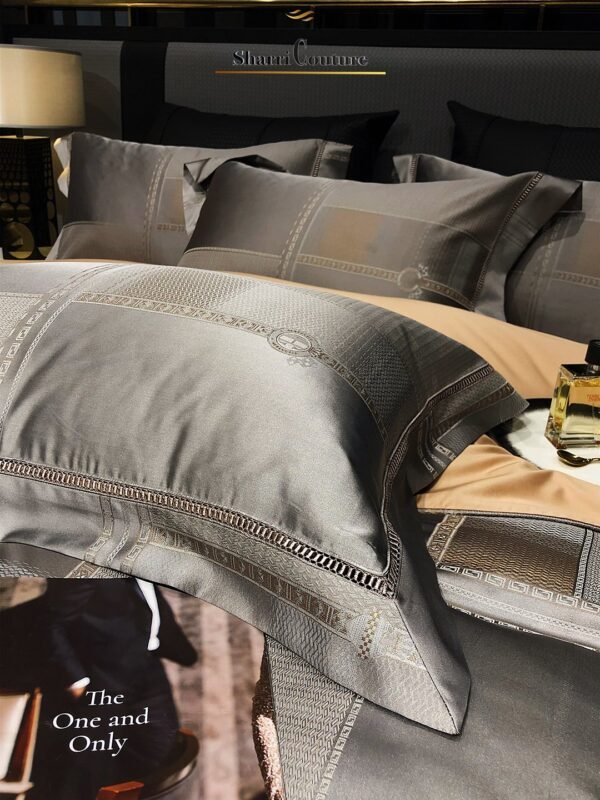 S. C. - 1057 - Bronze Metallic Color - 100% Jacquard Cotton - Image 8