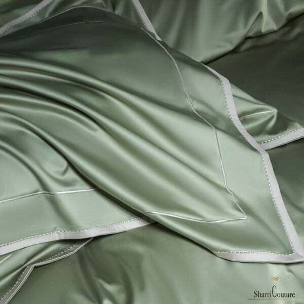 S. C. - 1061 - 100% Island Cotton - Light Olive Green Color - Image 8
