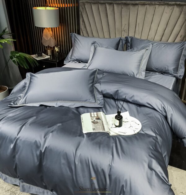 S. C. - 1062 - 100% Island Cotton -  120s.  - Grey Color - Image 3