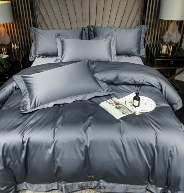 S. C. - 1062 - 100% Island Cotton -  120s.  - Grey Color - Image 4