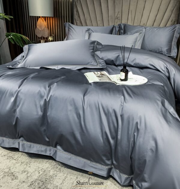S. C. - 1062 - 100% Island Cotton -  120s.  - Grey Color - Image 5