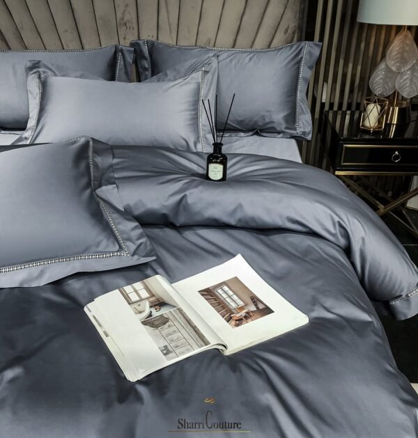 S. C. - 1062 - 100% Island Cotton -  120s.  - Grey Color - Image 7