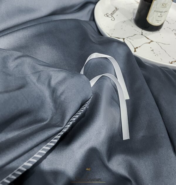 S. C. - 1062 - 100% Island Cotton -  120s.  - Grey Color - Image 8