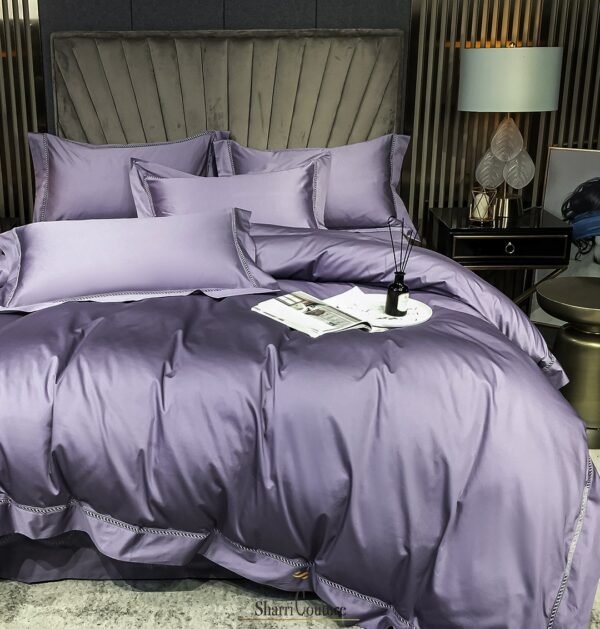 S. C. - 1062 - 100% Island Cotton - 120s.  - Light Purple Color - Image 10