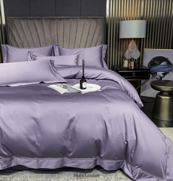 S. C. - 1062 - 100% Island Cotton - 120s.  - Light Purple Color - Image 3