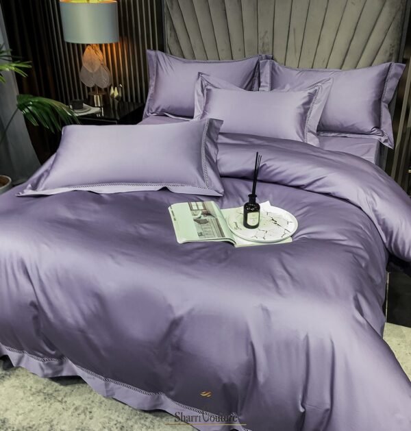 S. C. - 1062 - 100% Island Cotton - 120s.  - Light Purple Color - Image 4