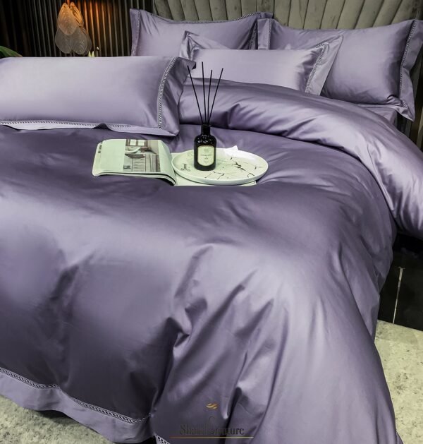 S. C. - 1062 - 100% Island Cotton - 120s.  - Light Purple Color - Image 5