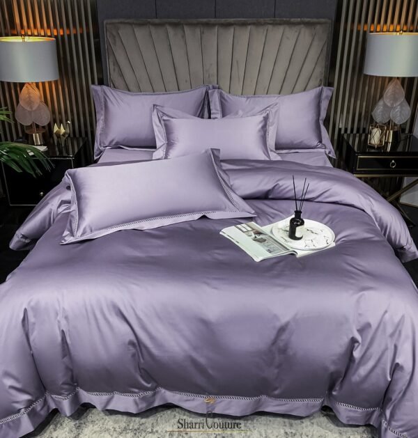 S. C. - 1062 - 100% Island Cotton - 120s.  - Light Purple Color - Image 6