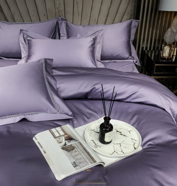 S. C. - 1062 - 100% Island Cotton - 120s.  - Light Purple Color - Image 7