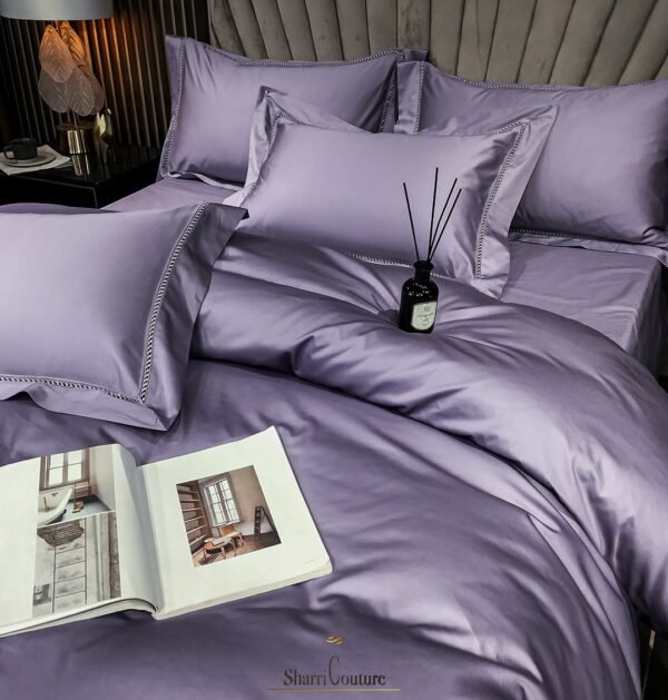 S. C. - 1062 - 100% Island Cotton - 120s.  - Light Purple Color - Image 8
