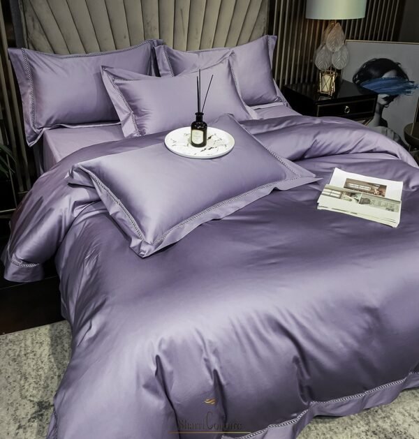 S. C. - 1062 - 100% Island Cotton - 120s.  - Light Purple Color - Image 9