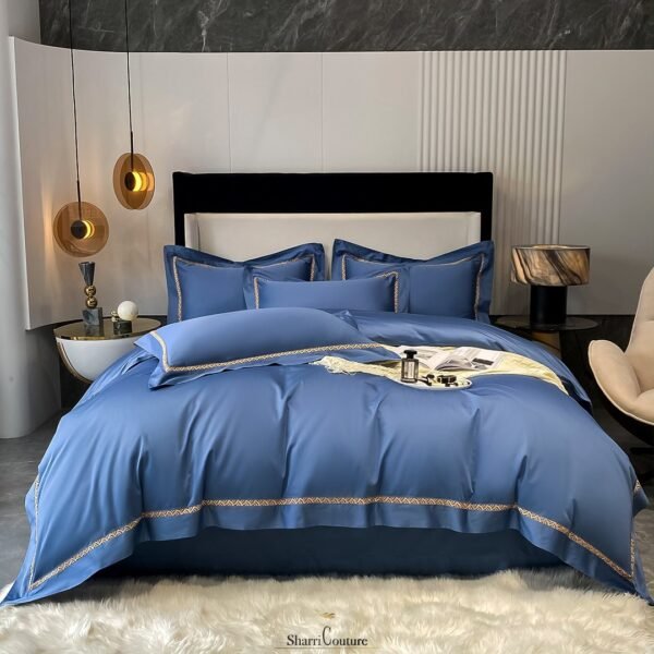 S. C. - 1063 - 100% Island Cotton - 120s. - Blue  Color