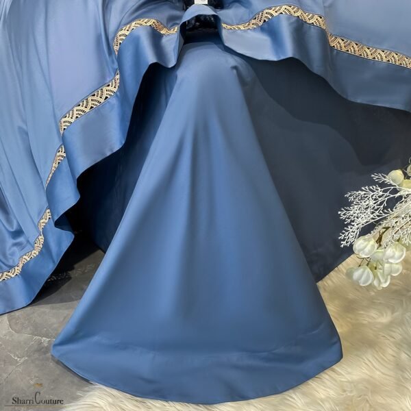 S. C. - 1063 - 100% Island Cotton - 120s. - Blue  Color - Image 9