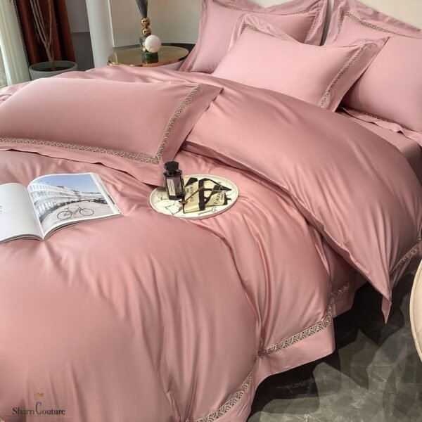 S. C. - 1063 - 100% Island Cotton - 120s. - Pink Color - Image 3