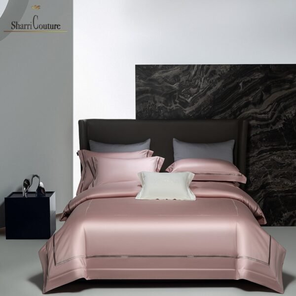 S. C. - 1064 - 100% Island Cotton - 120s. - Metallic Old Pink Color