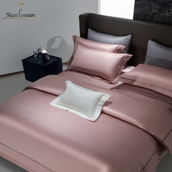 S. C. - 1064 - 100% Island Cotton - 120s. - Metallic Old Pink Color - Image 4