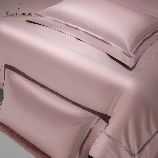 S. C. - 1064 - 100% Island Cotton - 120s. - Metallic Old Pink Color - Image 5