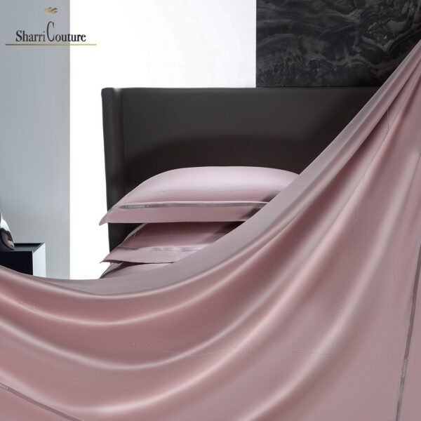 S. C. - 1064 - 100% Island Cotton - 120s. - Metallic Old Pink Color - Image 7