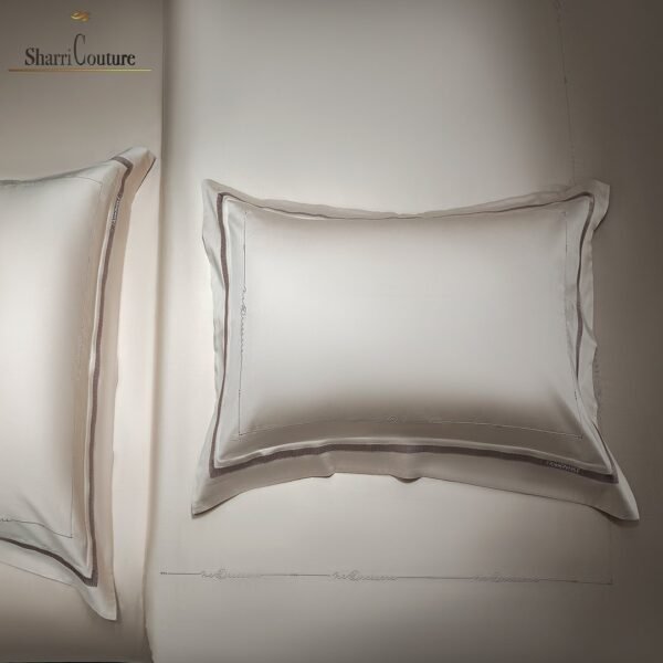 S. C. - 1064 - 100% Island Cotton - 120s. - Metallic Pearl Cream - Image 6