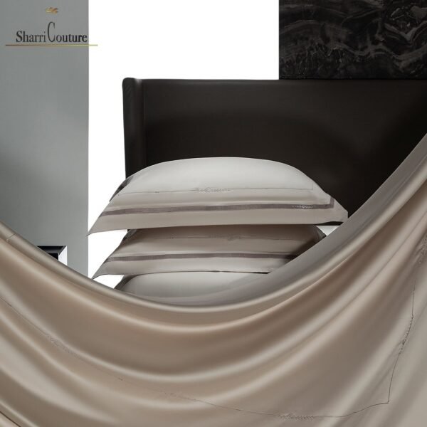 S. C. - 1064 - 100% Island Cotton - 120s. - Metallic Pearl Cream - Image 7
